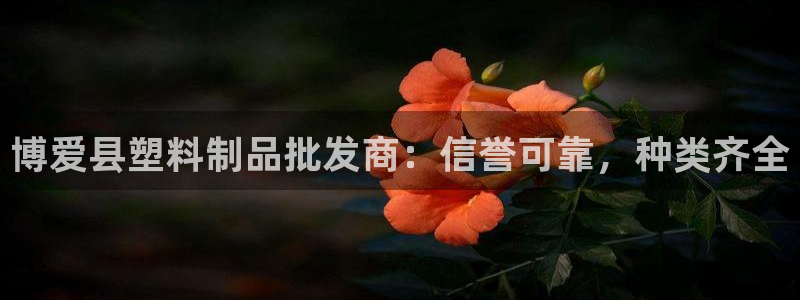 太阳集团0638：博爱县塑料制品批发商：信誉可靠，种类齐全