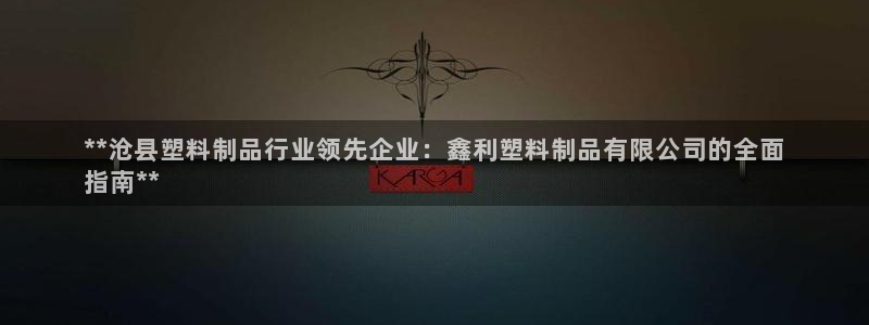 太阳集团下载链接怎么下载：**沧县塑料制品行业领先企业：鑫利