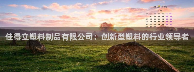 太阳软件：佳得立塑料制品有限公司：创新型塑料的行业领导者