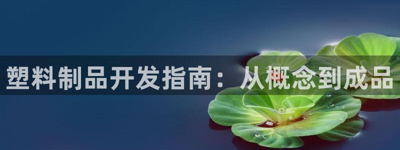 太阳c集团：塑料制品开发指南：从概念到成品